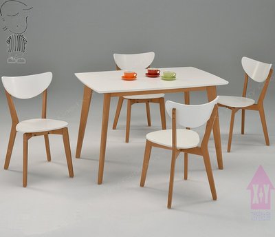 【X+Y時尚精品傢俱】現代餐桌椅系列-焦糖馬卡龍 4*2.5尺雙色實木餐桌.不含餐椅.橡膠木實木.摩登家具