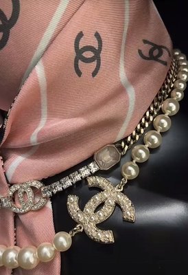 Chanel 100 週年紀念 珍珠項鍊(別針除外)