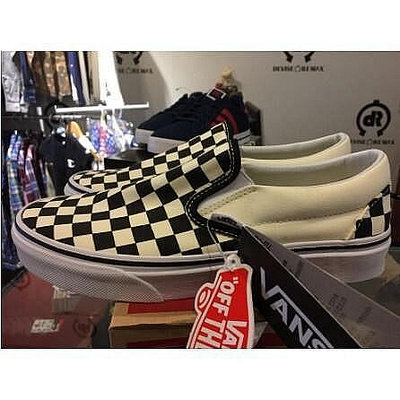 Vans classic slip-on 黑白棋盤格懶人 VN000EYEBWW【米思商店】