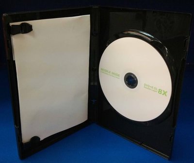 * 阿媽的店 *CD DVD長型保存盒單片裝有膜 亮面黑 厚1.4CM PP材質 一箱100個900元免運