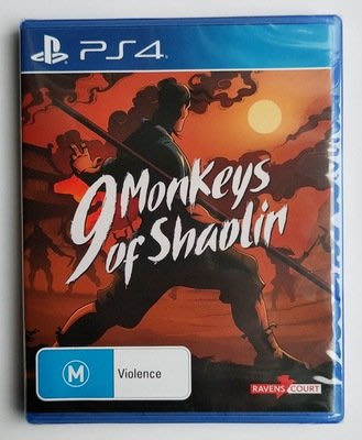 窩美 PS4 少林九武猴 9 Monkeys of Shaolin 中文英文 武俠動作遊戲