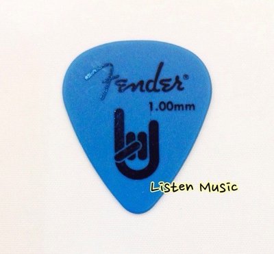 立昇樂器 Fender Pick (1.00mm) 彈片 撥片 Rock Pick 15元/片 10片以上免郵資