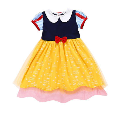 2021白雪公主裙子女童夏裝夏季兒童寶寶連衣裙蓬蓬裙