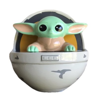 [現貨]星際大戰系列3D立體存錢筒 尤達寶寶Baby Yoda 曼達洛人STAR WARS收藏裝飾擺件 生日交換禮物