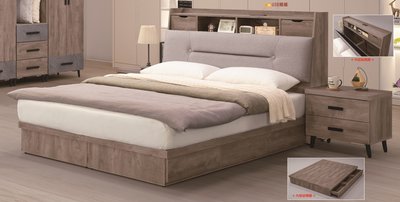 臥室典雅床架 歐式簡約 雙人床架（7） 屏東市 廣新家具行