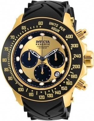 《大男人》Invicta 22139瑞士大錶徑50MM個性潛水錶，特殊錶冠設計，賽車胎紋錶帶(本賣場全現貨)