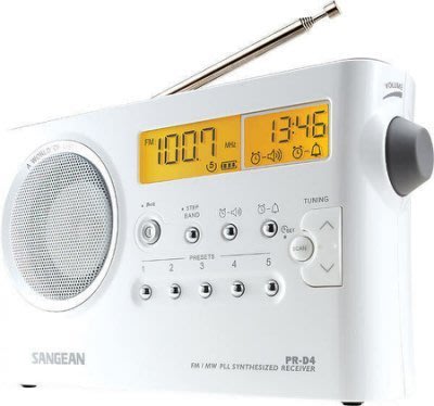 【用心的店】 SANGEAN 山進專業收音機PR-D4二波段數位式收音機 公司貨