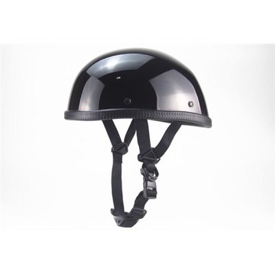 美國D.O.T認證 Motorcycle Helmet 哈雷 特殊尼龍織帶 德軍盔 車黨 瓜皮 雙D扣 安全帽