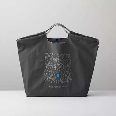 現貨 日本🇯🇵藍瓶X Ball &amp; Chain 聯名款刺繡購物袋 L