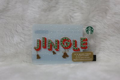 星巴克 STARBUCKS 美國 2016 6128 JINGLE 聖誕系列 隨行卡 儲值卡 星巴克卡 收藏