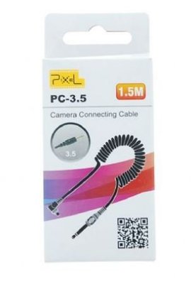 【富豪相機】Pixel 品色 PC-3.5相機連接線，適用於棚燈 PC端影棚閃光燈3.5連接線1.5M~開年公司貨