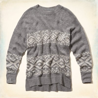 【天普小棧】HOLLISTER HCO First Point Oversized Sweater超寬鬆針織毛衣XS/S