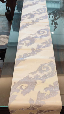 鳳崗文創---{雜項131}---日本和服腰帶—茶道桌旗---尺寸: 30*432cm