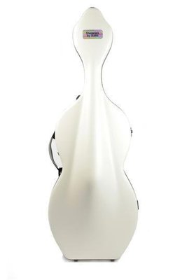 ｛鈺聲國際弦樂器 ｝法國BAM琴盒SHAMROCK 三葉草系列 1003XL 大提琴盒-無滑輪 (白)