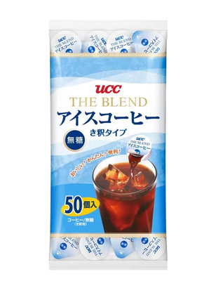 Φ小知足ΦCOSTCO代購 UCC The Blend 無糖濃縮冷萃咖啡球 17.4毫升 X 50入 全館合併運費