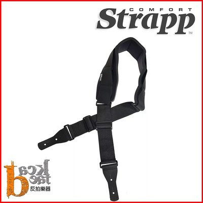 [反拍樂器] Comfort Strapp 美國製 超舒感肩帶 Bass XL 42”-54” 背帶 樂器背帶 免運費