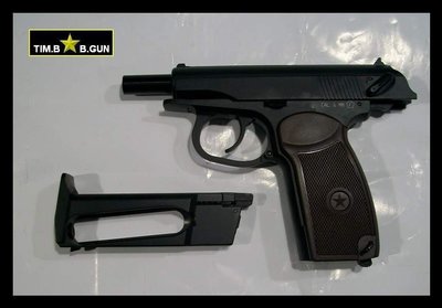 晶予玩具槍~KWC全金屬滑套活動版MAKAROV馬可洛夫CO2動力槍6mm BB彈生存遊戲BB槍(PPK手槍654K)