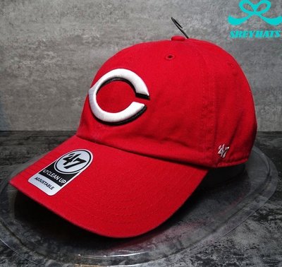 [SREY帽屋]預購＊47 Brand CLEAN UP MLB 辛辛那提紅人 廣島鯉魚 可參考 美國限定 老帽 棒球帽