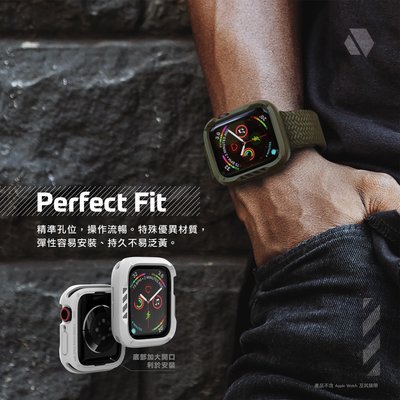 JTLEGEND防摔保護殼ShockRim錶殼Apple Watch S7 S6 S5 SE 44mm 45mm