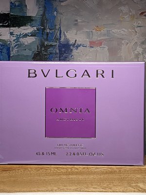 香親香愛～～Bvlgari 花舞輕盈 紫水晶 65ml + 15ml 禮盒, Omnia Amethyste