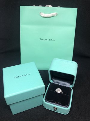[K&amp;K優惠 稀有高階]Tiffany&amp;Co Tiffany Soleste 高階 排鑽 線戒 婚戒 戒指