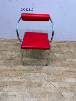 【吉旺二手傢俱生活館】二手/中古   紅色造型餐椅   餐廳椅 皮餐椅 各式餐椅 -各式新舊/二手家具 生活家電買賣