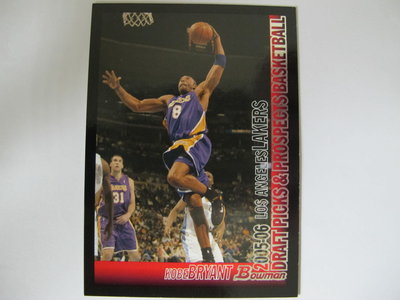 ~ Kobe Bryant ~小飛俠.黑曼巴/柯比·布萊恩 名人堂 2005年Bowman NBA球員卡