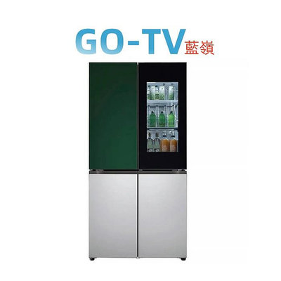 【GO-TV】LG 860公升 敲敲看門中門冰球冰箱(GR-QLF87GSP) 全區配送