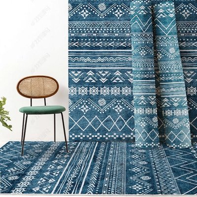 Homepro.北歐風摩洛哥民宿家用大面積地板墊客廳地毯全鋪臥室少女床邊地墊ins網紅地毯玄關地毯地墊 北歐 現代