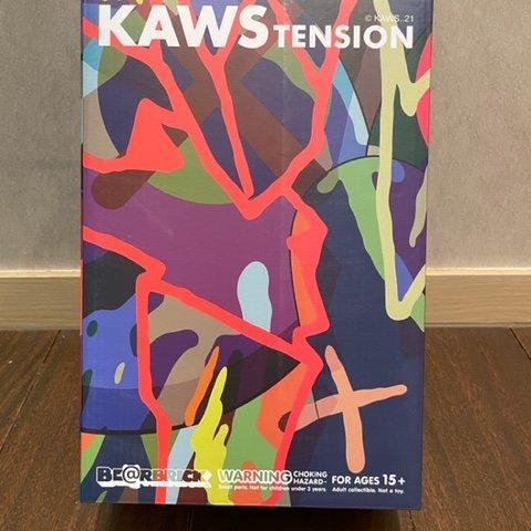 現貨全新未拆BE@RBRICK KAWS TENSION 500% 400% BEARBRICK 庫柏力克