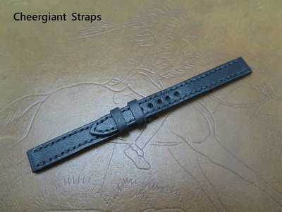 巧將牛皮錶帶16mm及超細各種尺寸可訂顏色Cheergiant leather watch straps band