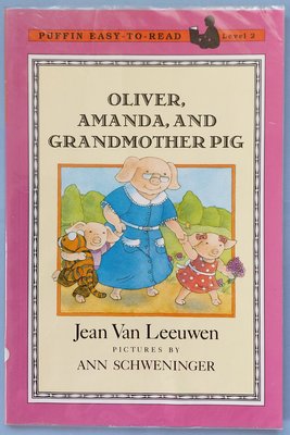 Oliver, Amenda, and grandmother pig~英文繪本