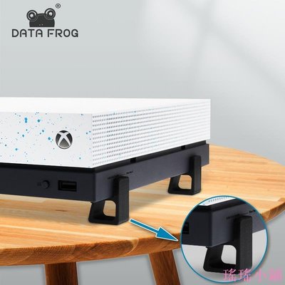 瑤瑤小鋪4pcs 冷卻水準版支架 適用於 Xbox One/S/X 遊戲機散熱加高支架 適用於 Xbox One 遊戲配件