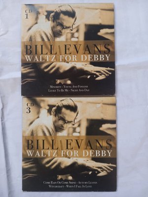 爵士/(絕版)Bill Evans-Waltz For Debby CD 1+CD 3(2張合售。LATA620)