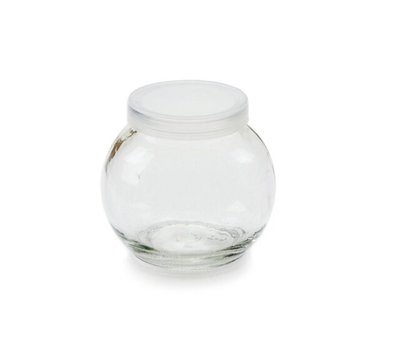 【嚴選SHOP】附蓋 100cc 玻璃小球瓶 奶酪布丁杯 果醬瓶 布蕾杯 婚禮小物  蜂蜜瓶 玻璃瓶 圓球瓶【T054】