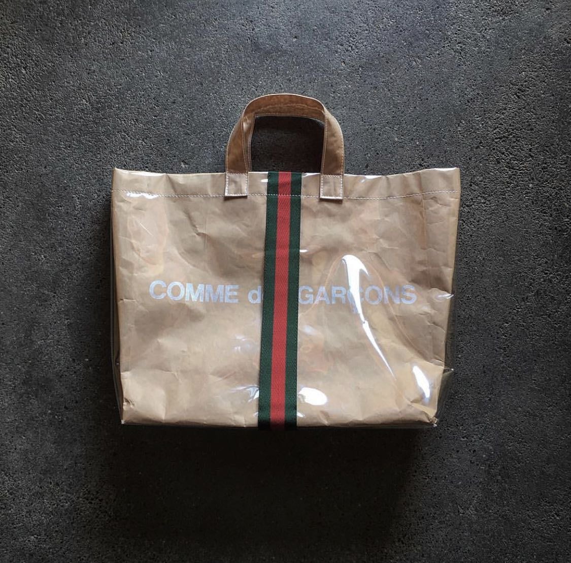 cdg gucci tote