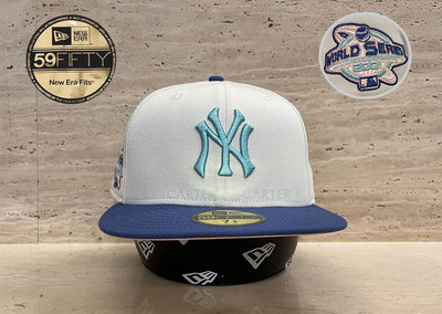 New Era x MLB NY Yankees Ocean Drive 59Fifty 紐約洋基象牙白2001全封帽