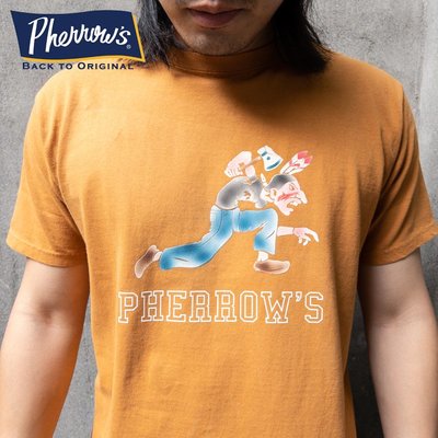 [BTO]日本【Pherrows】#23S-PT7 復古印地安斧頭幫短袖T恤