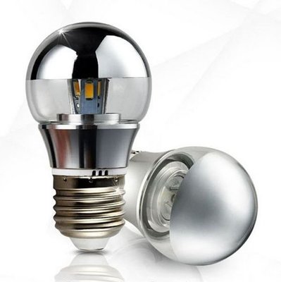 【威森家居】G45 半反射水銀電鍍燈泡 吸頂燈吊燈壁燈陽台節能簡約復古工業風 E27 E14 LED L170201