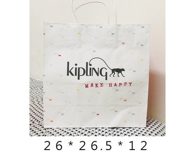 kipling 猴子包 禮品袋 紙袋 禮盒袋 購物袋 手提袋 包裝袋 送禮袋 商用袋