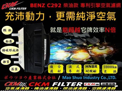 【CKM】賓士 BENZ C292 GLE350 15- 原廠 正廠 型 空氣蕊 空氣芯 空氣濾清器 引擎濾網 空氣濾網
