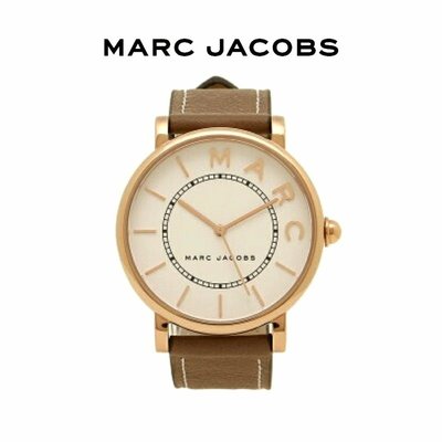 MARC JACOBS ►Roxy（ 金色×米白色×咖啡棕色）手錶 女錶｜100%全新正品｜特價！