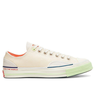 【晴沐代購】CONVERSE X PIGALLE CHUCK 70 OX 閃電 米白【165748C】