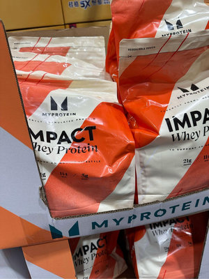 Costco好市多代購Myprotein Impact 乳清蛋白粉 英式奶茶風味 2.5公斤