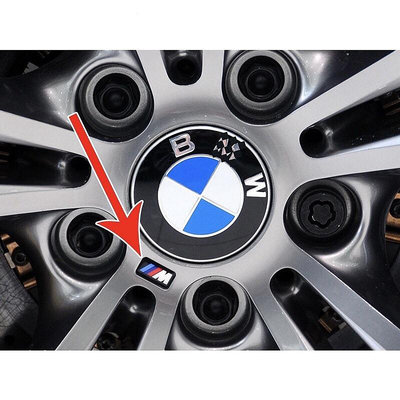 適用於BMW 寶馬 M標 方向盤貼標E46 E90 F10輪框鋁圈 貼紙x1 x3 x5 x7 M3 M5 F11