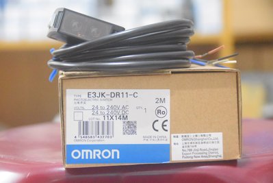 OMRON 歐姆龍 光電開關 E3JK-DR11-C 擴散反射型(舊型號E3JK-DS30M) /E3JK-DR12-C