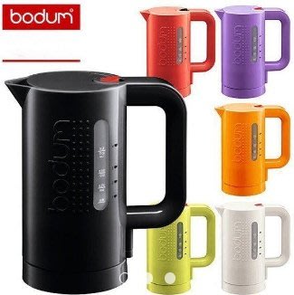 歐美名牌 Bodum Bistro 快速電熱水壺1L,有底座,電水壺,大容量,防乾燒,電茶壺,全新
