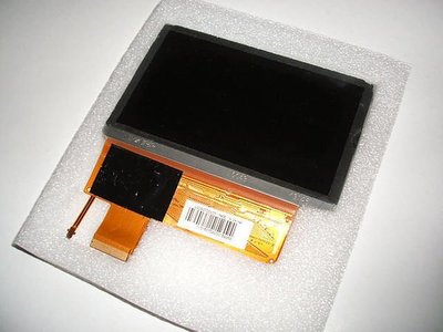 PSP 螢幕 LCD+螺絲起子  亮線 暗線 水痕 重影  故障品  psp lcd psp螢幕 1007  2007