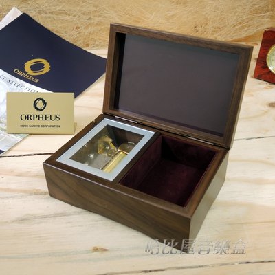 日本30音音樂珠寶盒 Sankyo 奧菲斯音樂機芯  相框 限量款