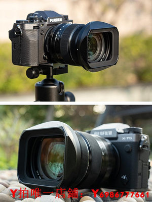 JJC 適用富士XF 16-80mm遮光罩XF 16-80mm f4 R OIS WR鏡頭XT5 XT4 XS10 XT